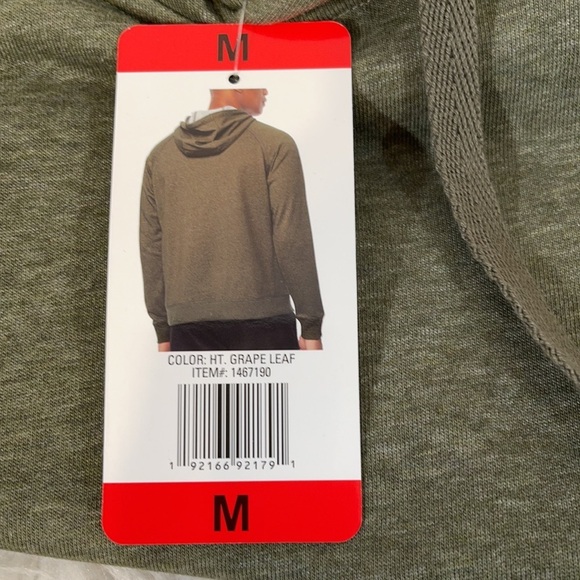 32 Degrees Men's Pullover Hooded Grape Leaf Size Medium NWT - Picture 5 of 7